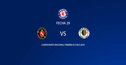 Deportes Limache vs Deportes Santa Cruz fecha 29 Primera B 2024