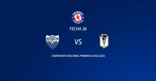 Deportes Recoleta vs Santiago Morning fecha 28 Primera B 2024