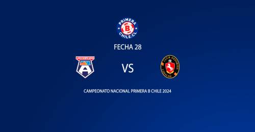 San Marcos de Arica vs Deportes Limache fecha 28 Primera B 2024