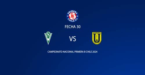 Santiago Wanderers vs Universidad de Concepción fecha 30 Primera B 2024