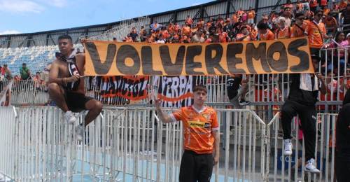 El esperanzador mensaje de la hinchada de Cobreloa tras el descenso a Primera B