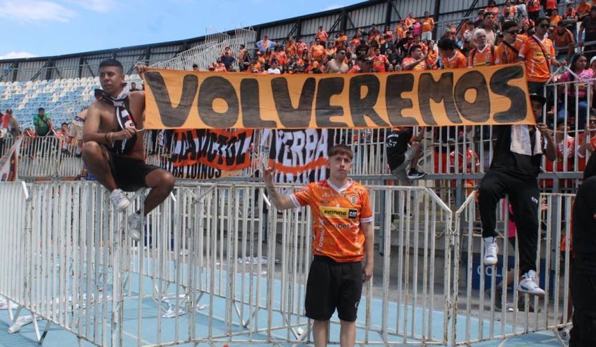 El esperanzador mensaje de la hinchada de Cobreloa tras el descenso a Primera B