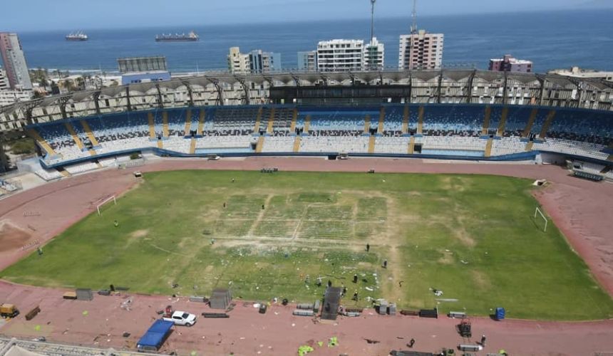 cancha del Calvo y Bascuñán de Antofagasta