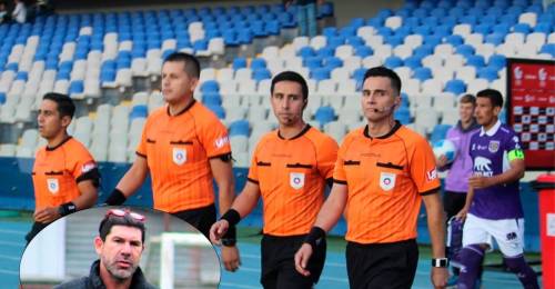 Marcelo Salas estalló por el arbitraje de Cristian Droguett en el empate 2 a 2 de Deportes Concepción vs Deportes Temuco. El "pije" estaba ganando 2 a 0 en el Ester Roa Rebolledo, pero finalmente terminó enredando puntos al igualar, con polémicas decisiones referiles, algunas de ellas, derechamente equivocadas, frente al conjunto lila.