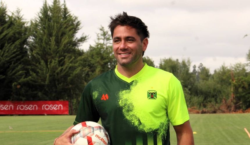 El último refuerzo de Deportes Temuco se integró hoy a los entrenamientos del "pije: Stefano Magnasco.