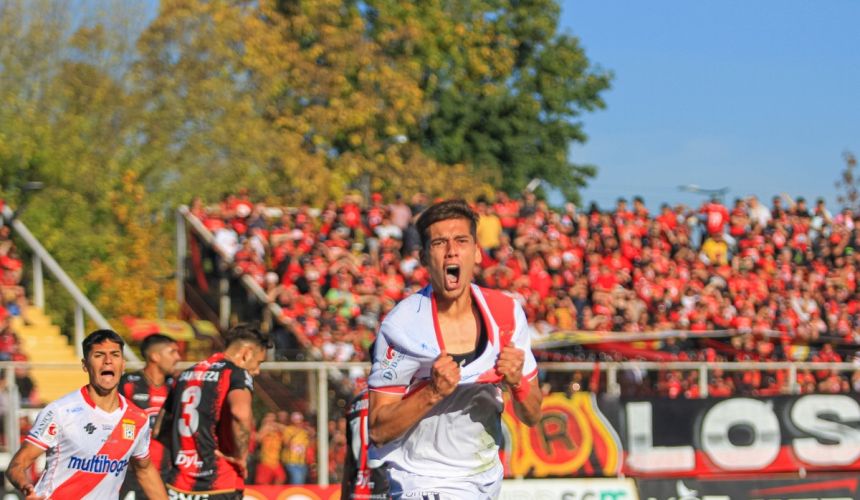 La mesura de Ian Aliaga tras su primer gol en el profesionalismo en el Clásico del Maule