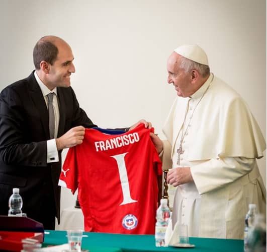 Sergio Jadue volvió a aparecer en la escena pública ahora con un mensaje tras la muerte del Papa