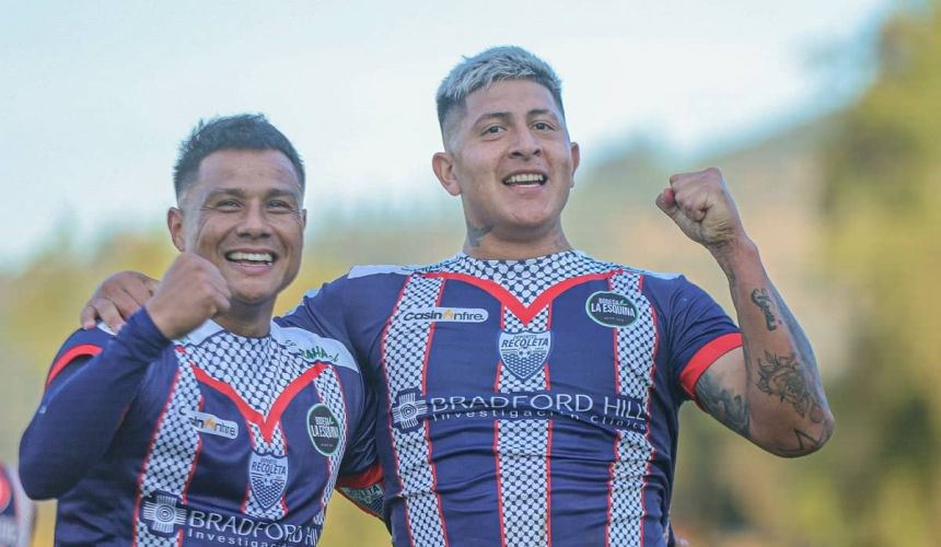 Deportes Recoleta se impuso por 3-1 a San Luis de Quillota en el estadio Municipal Leonel Sánchez