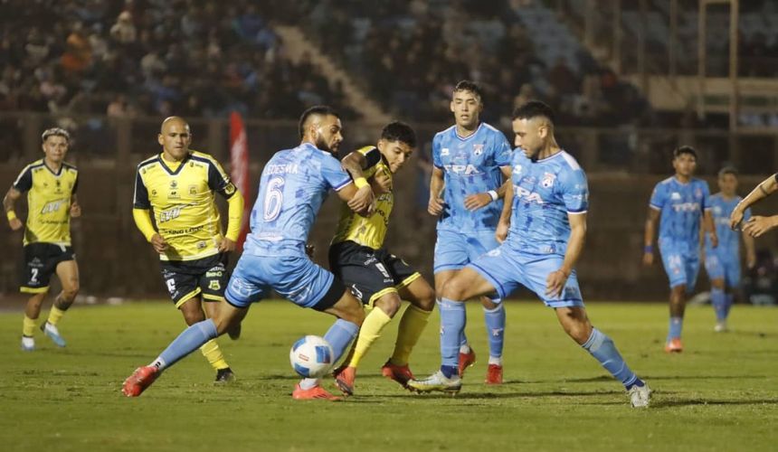 Su total satisfacción expresó el director técnico de San Marcos de Arica, Germán Cavalieri, luego del triunfo 2 a 1 sobre San Luis, resultado que le valió quedar como exclusivo líder de la tabla de posiciones de Primera B.