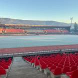 ¡Impresionante! Estadio de Rangers amanece cubierto por ola polar en Talca
