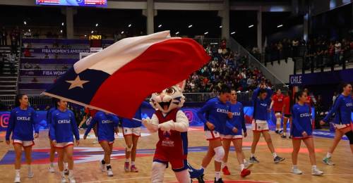 Arrancó la Copa América de básquetbol femenino que organiza Chile