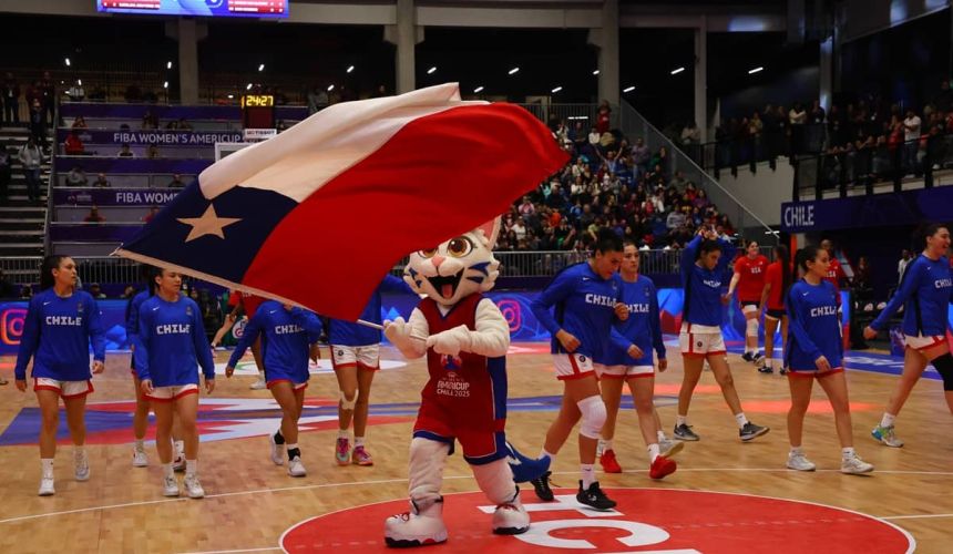 Arrancó la Copa América de básquetbol femenino que organiza Chile