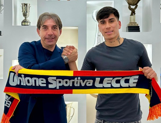 Matías Pérez Curico Lecce.