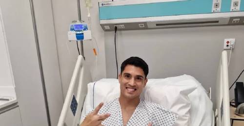 Juan Ignacio Duma fue operado con éxito tras dura lesión