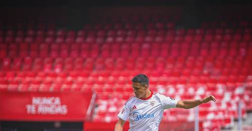 Alexis Sánchez taco asistencia Sevilla vs Elche
