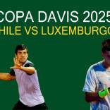 Chile vs Luxemburgo Copa Davis 2025