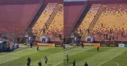 Incidentes en Santa Laura: proyectiles y disturbios tras el Unión Española vs Audax