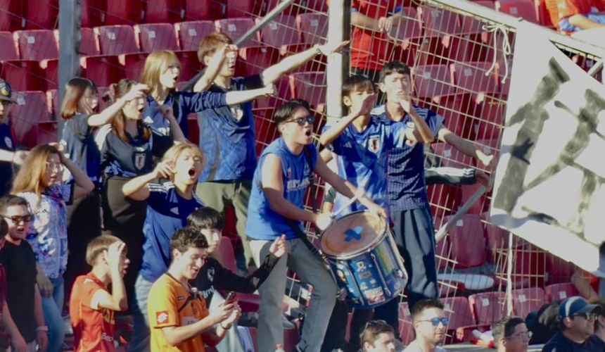 La selección japonesa inició con el pie derecho el Mundial Sub-20 en Chile tras imponerse por 2-0 a Egipto en la inauguración disputada en el Estadio Nacional.