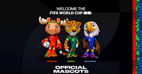 Mascotas oficiales Copa Mundial FIFA 2026