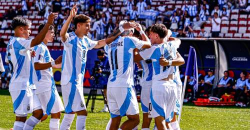 Argentina y Colombia se instalaron en los cuartos de final del Mundial sub 20 Chile 2025