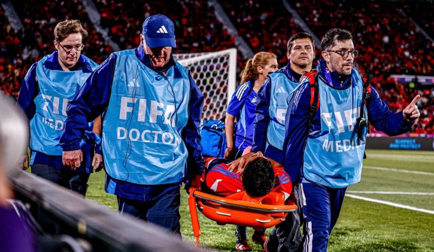 La selección chilena Sub 20 sufrió dos bajas sensibles en el Mundial: Matías Pérez y Emiliano Ramos quedaron fuera por lesión, justo antes del decisivo partido ante Egipto en el Estadio Nacional.