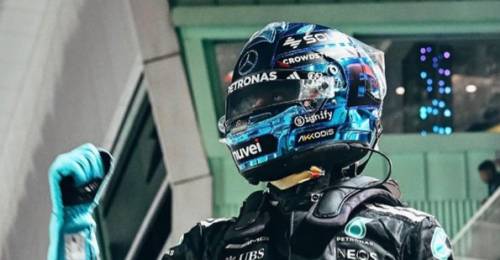 Gran Premio de Singapur, George Rusell se quedó con la victoria.