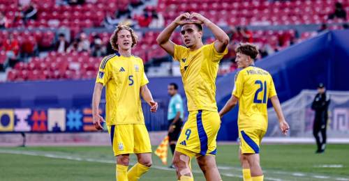 Ucrania se quedó con el Grupo B del Mundial sub 20 Chile 2025