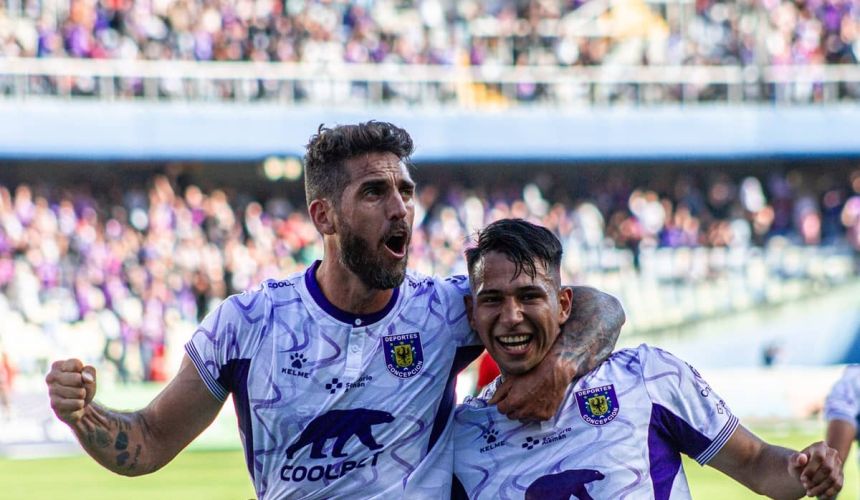 Patricio Almendra destaca fortaleza de Deportes Concepción Patricio Almendra destaca fortaleza de Deportes Concepción