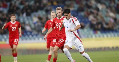 La selección chilena derrotó 2 a 0 a Rusia en amistoso jugado en Sochi