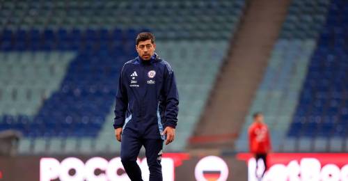 La selección chilena prepara su amistoso ante Rusia