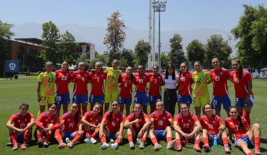 Selección chilena Sub 20 femenina vence a Perú y sigue su preparación para el Sudamericano